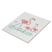 Flamingo Ocean Trio 2 tile Fliese (Seite)