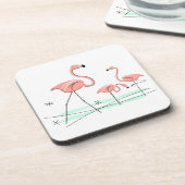 Flamingo Ocean Trio 2 Untersetzer Kunststoff (Linke Seite)