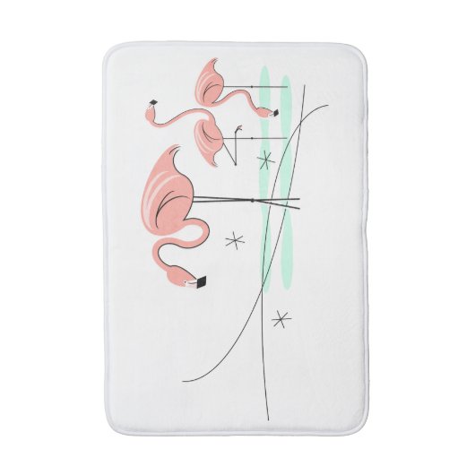 Flamingo Ocean Trio 3 Badematte (Vorderseite Vertikal)