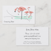 Flamingo Ocean Trio 3 Visitenkarte (Vorne/Hinten)