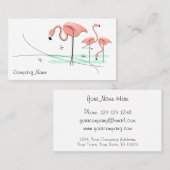 Flamingo Ocean Trio 3 Visitenkarte (Vorne/Hinten)