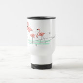 Flamingo Ocean Trio travel mug Reisebecher (Mittel)