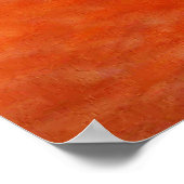 Flamingo On Blue Poster (Ecke)