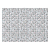 Flamingo Orchid Tropical Pattern Gray ID868 Tischdecke (Vorderseite (Horizontal))