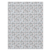 Flamingo Orchid Tropical Pattern Gray ID868 Tischdecke (Vorderseite)