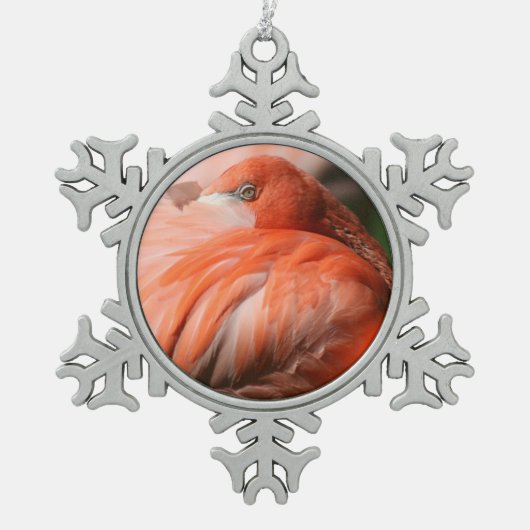Flamingo Ornament (Vorderseite)