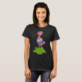 Flamingo Osterei T-Shirt (Vorne ganz)