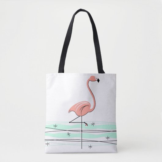 Flamingo Ozean überall in der Tasche (Vorderseite)