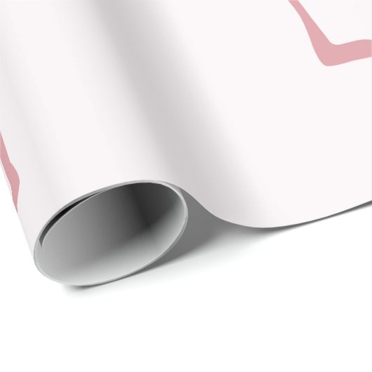 Flamingo-Packpapier Geschenkpapier (Rolleneckpunkt)