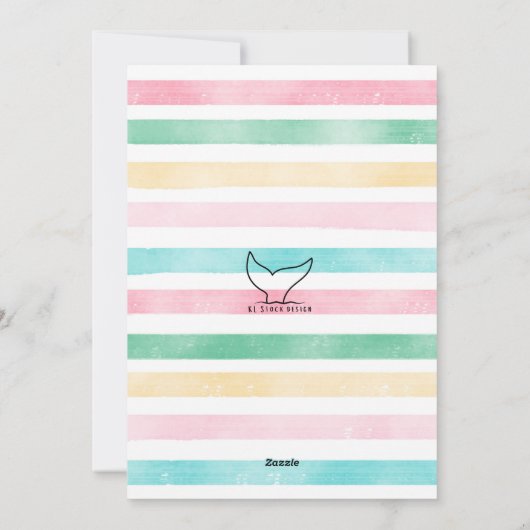 Flamingo Palm Tree Tropical Beach Weihnachten (Rückseite)