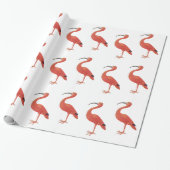 Flamingo: Papier zum Abwracken von Kunstwerken Geschenkpapier (Ungerollt)