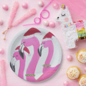 Flamingo Pappteller (Party)