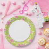 Flamingo-Pappteller Pappteller (Party)