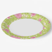 Flamingo-Pappteller Pappteller (Schrägansicht)