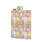 Flamingo-Parade Flachmann (Links)