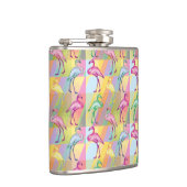 Flamingo-Parade Flachmann (Rechts)