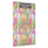 Flamingo-Parade Klemmbrett (Rechts)