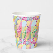 Flamingo Parade Pappbecher (Rechts)