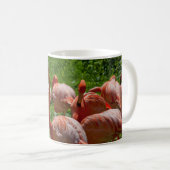 Flamingo-Paradies Kaffeetasse (VorderseiteRechts)