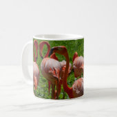 Flamingo-Paradies Kaffeetasse (Vorderseite Links)