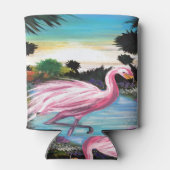 Flamingo Paradise Dosenkühler (Rückseite)