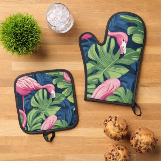 Flamingo Paradise Kitchen Set (Oben Unten)