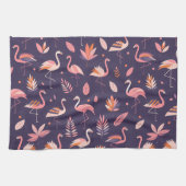 Flamingo Paradise Pattern Geschirrtuch (Horizontal)