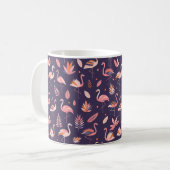 Flamingo Paradise Pattern Kaffeetasse (Vorderseite Links)