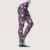 Flamingo Paradise Pattern Leggings (Rechts)