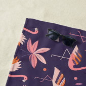 Flamingo Paradise Pattern Strandtuch (Beispiel)