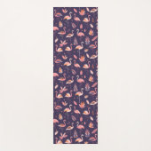 Flamingo Paradise Pattern Yogamatte (Vorderseite)