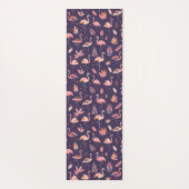 Flamingo Paradise Pattern Yogamatte (Rückseite)