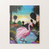 Flamingo Paradise Puzzle (Vertikal)