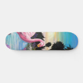 Flamingo Paradise Skateboard (Horizontal)