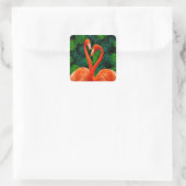 Flamingo Paradise Sticker (Tasche)