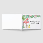 Flamingo Paradise Vacation Gästebuch (Voll)