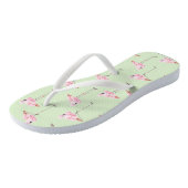 FLAMINGO PARK MINT Slim Strap FlipFlops Thongs Badesandalen (Schrägansicht)