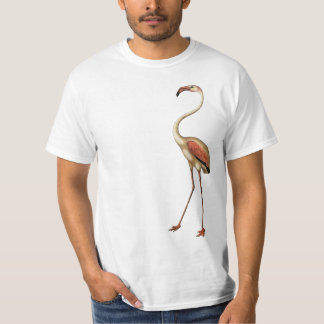 FLAMINGO-PARK RETRO großer rosa Flamingo T-Shirt