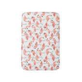 Flamingo-Party Badematte (Vorderseite Vertikal)