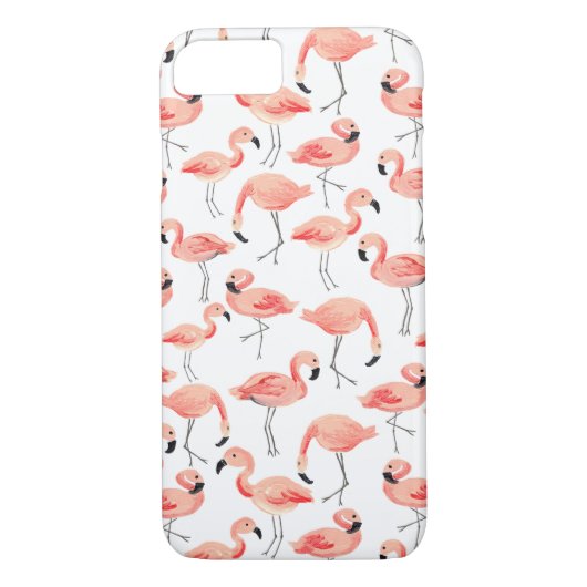 Flamingo Party Case-Mate iPhone Hülle (Rückseite)