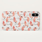 Flamingo Party Case-Mate iPhone Hülle (Rückseite (Horizontal))