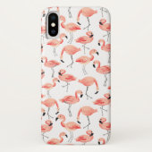 Flamingo Party Case-Mate iPhone Hülle (Rückseite)