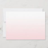 Flamingo-Party Einladung tropisches Geburtstag (Rückseite)