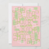 Flamingo-Party Einladungen (Rückseite)