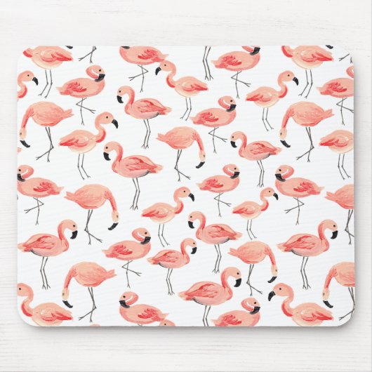 Flamingo-Party Mousepad (Vorne)