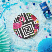 Flamingo-Party-Papier-Teller-Geschirr Pappteller (Party)