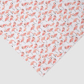 Flamingo-Party Seidenpapier (Ausschnitt)