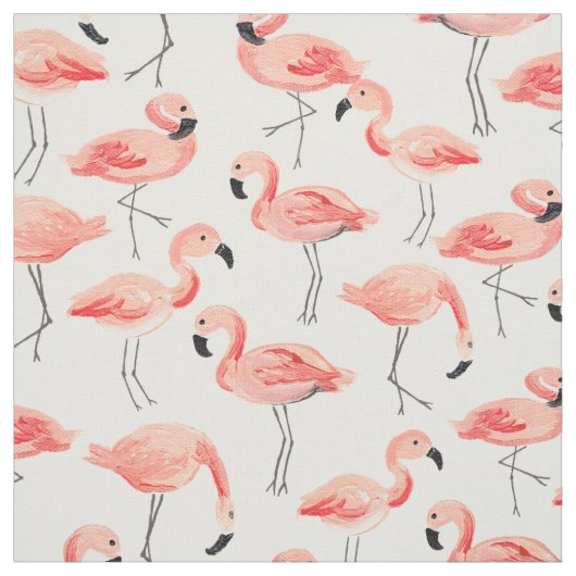 Flamingo-Party Stoff (Muster)