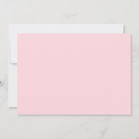 Flamingo-Party tropischer rosa Einladung (Rückseite)