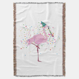 Flamingo Partying - Tiere mit Party Decke
